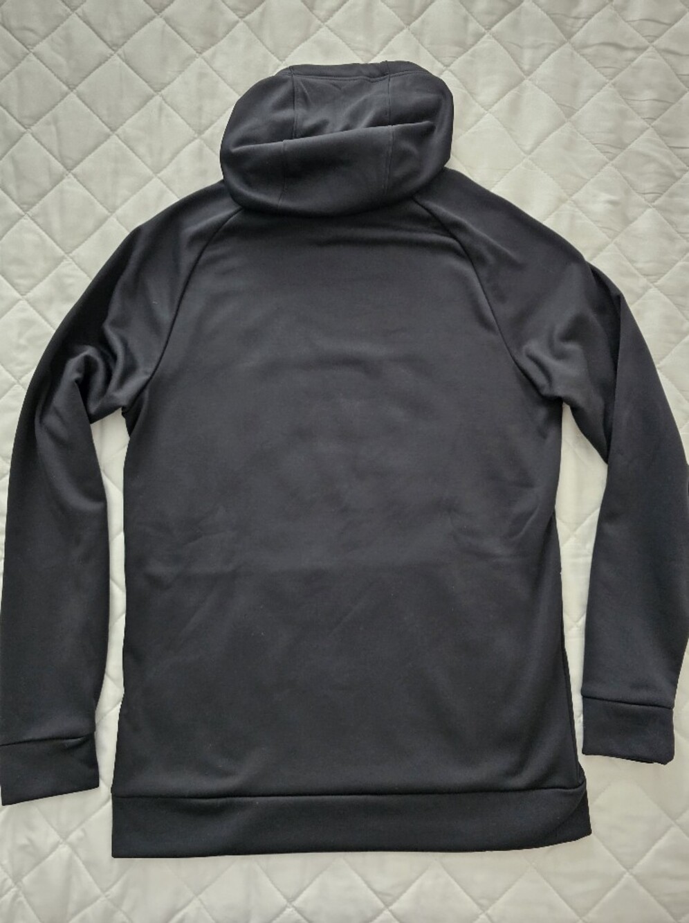 Nike Therma-FIT Black Pullover Hoodie Mens Small NWOT Zippered Pocket - Picture 3 of 4